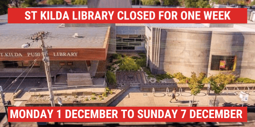 Library upgrade – closed one week