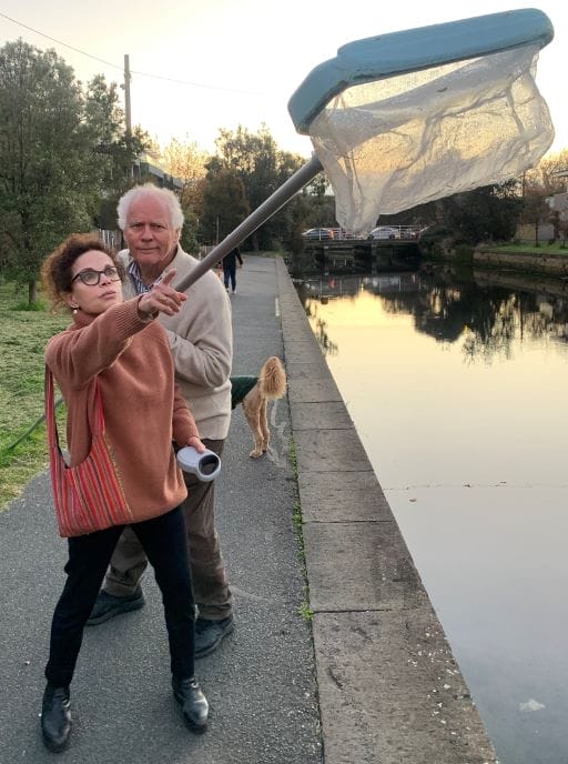 Sigrid Thornton scoops for Elwood Canal